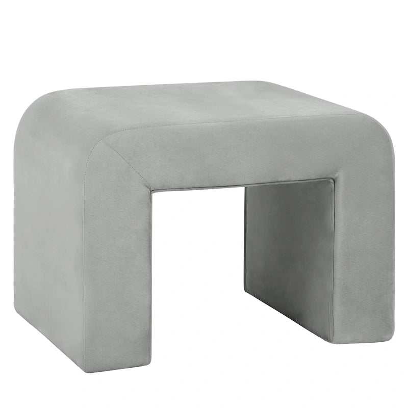 26 bancs modernes rembourrés en velours ou bouclette avec siège en mousse matelassée pour salon, chambre, bureau à domicile