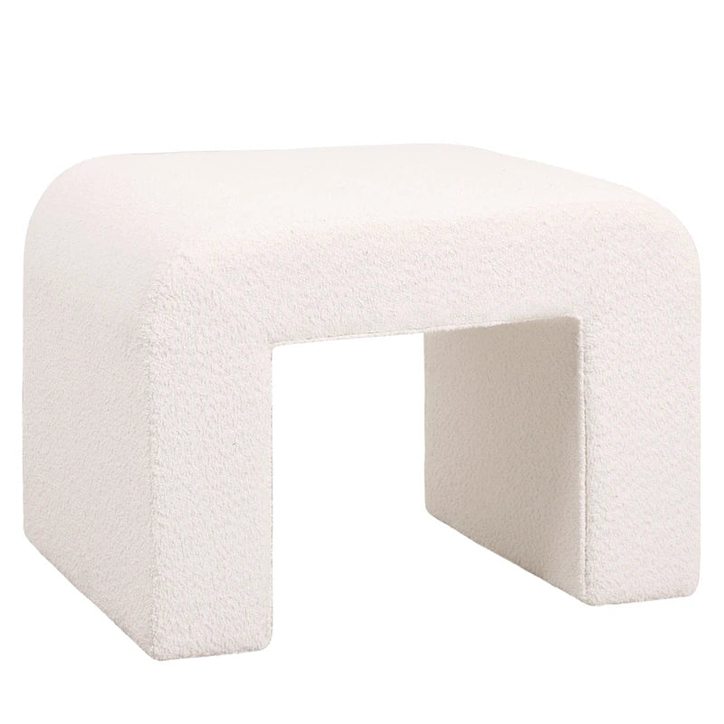 26 bancs modernes rembourrés en velours ou bouclette avec siège en mousse matelassée pour salon, chambre, bureau à domicile