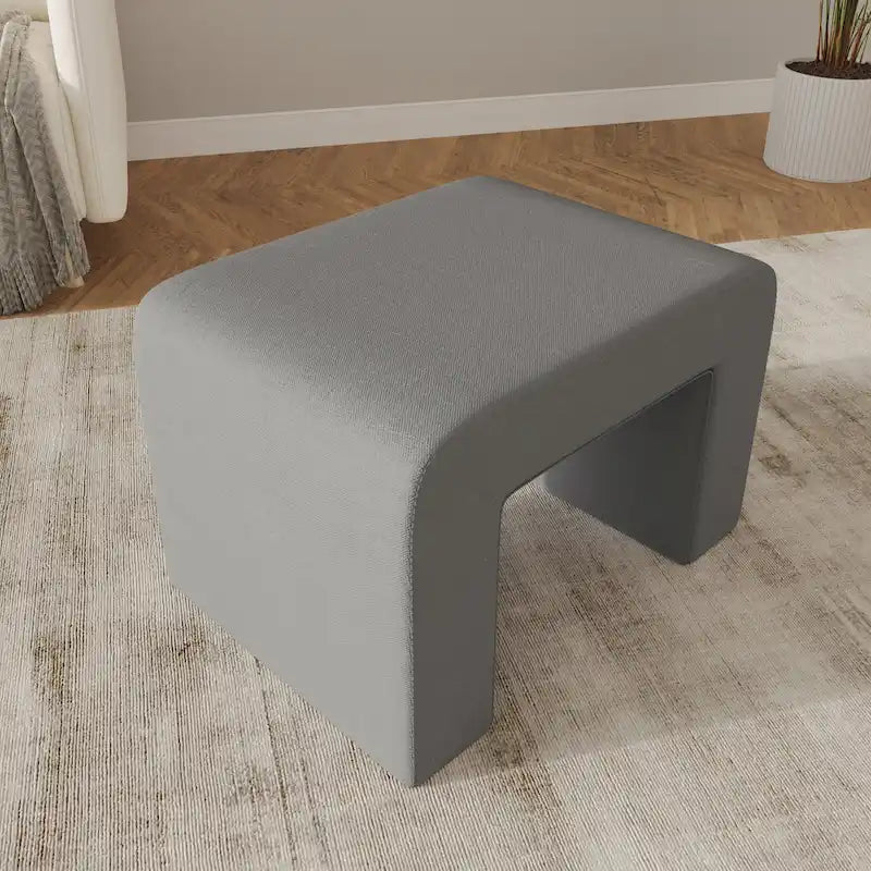 26 bancs modernes rembourrés en velours ou bouclette avec siège en mousse matelassée pour salon, chambre, bureau à domicile