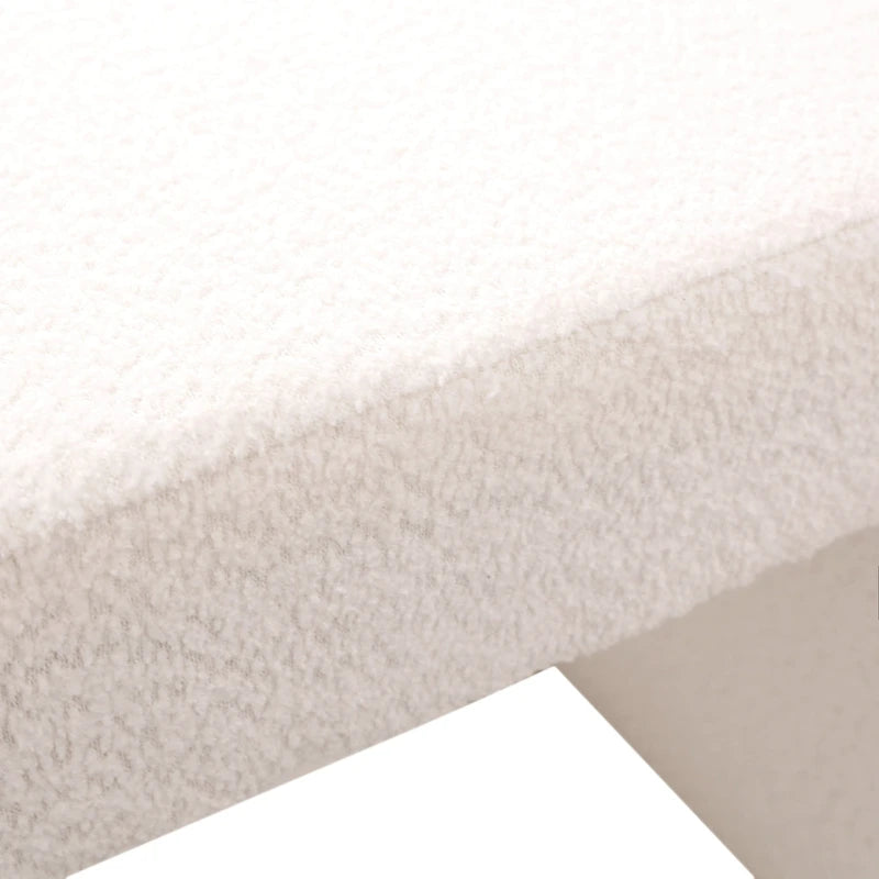 26 bancs modernes rembourrés en velours ou bouclette avec siège en mousse matelassée pour salon, chambre, bureau à domicile