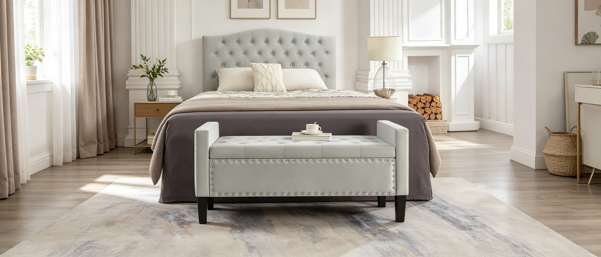 Banc de rangement